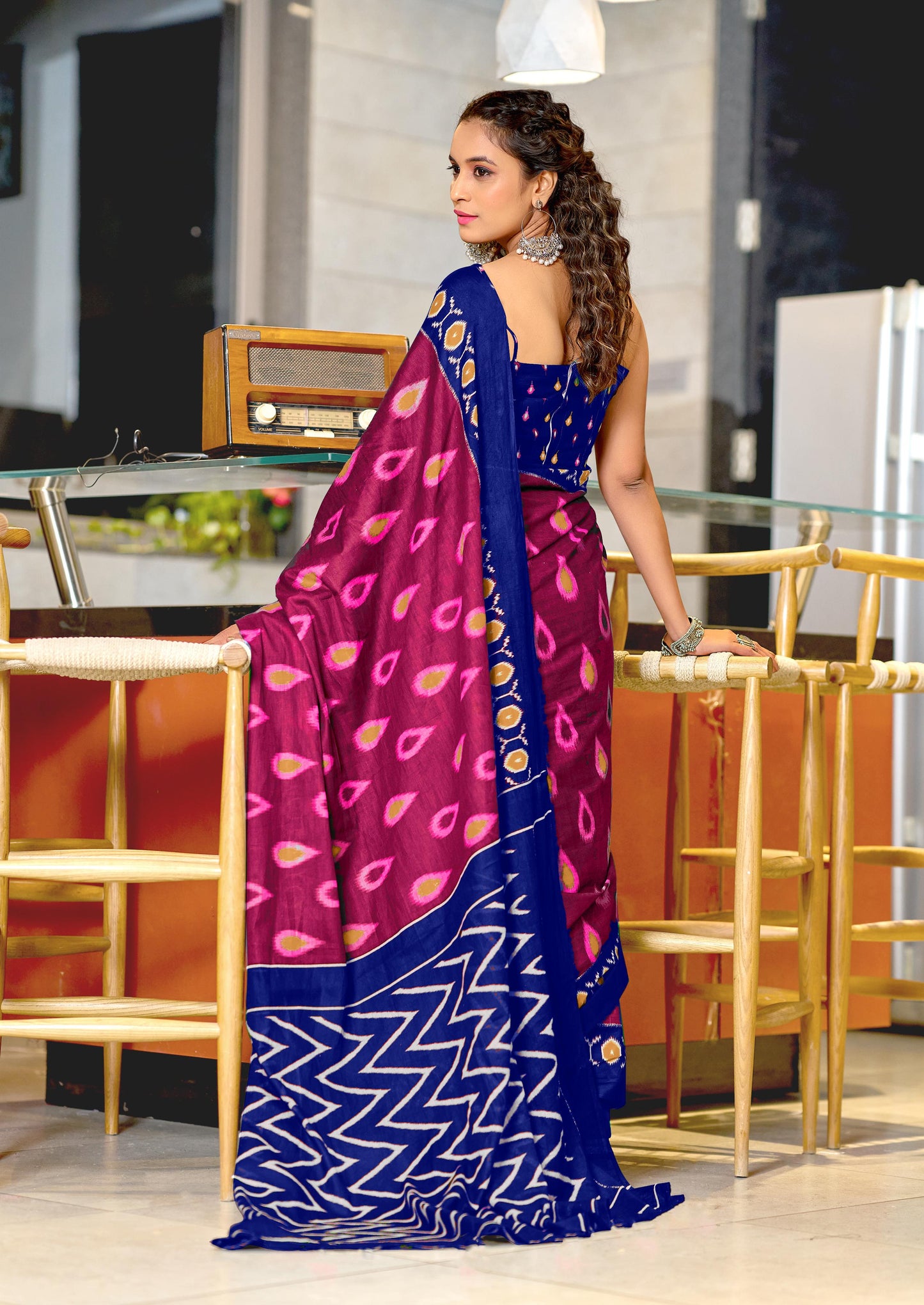 Kayatri New Mulmul Cotton Printed Saree