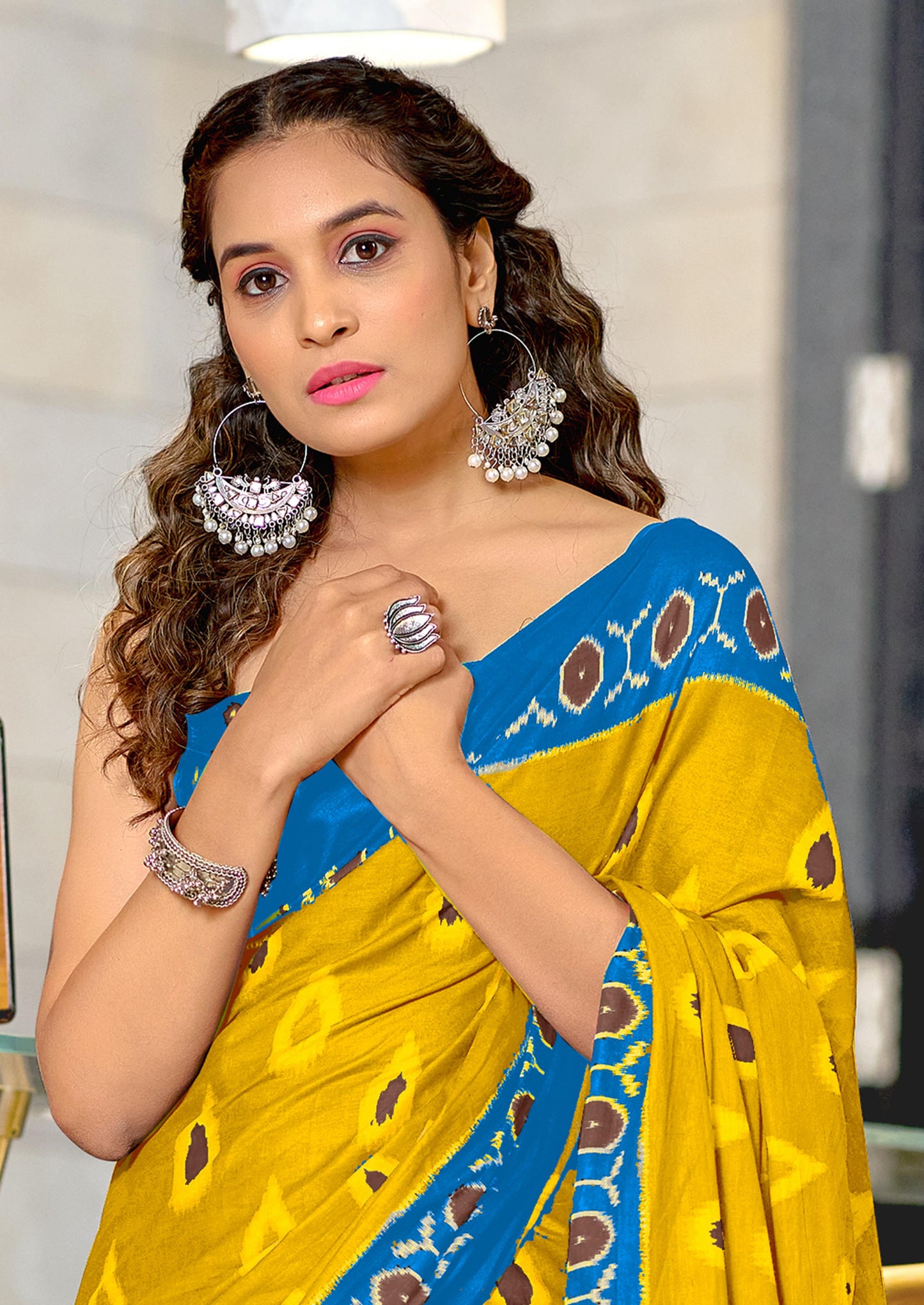 Kayatri New Mulmul Cotton Printed Saree