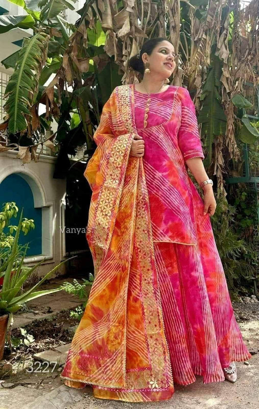 Kayatri New Kota Doria Gotapatti Work Lehenga