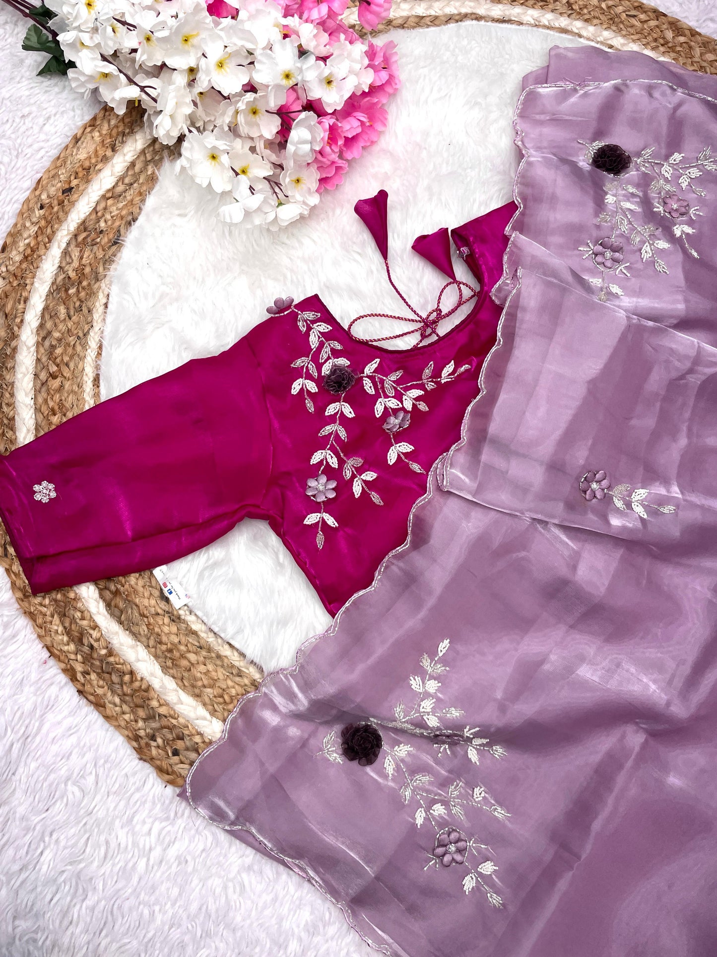 Kayatri New Jimmy Choo Sattin Designer Saree