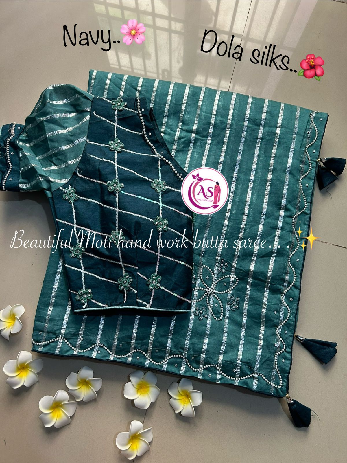 Kayatri New Chanderi Dola Silk Handwork Saree