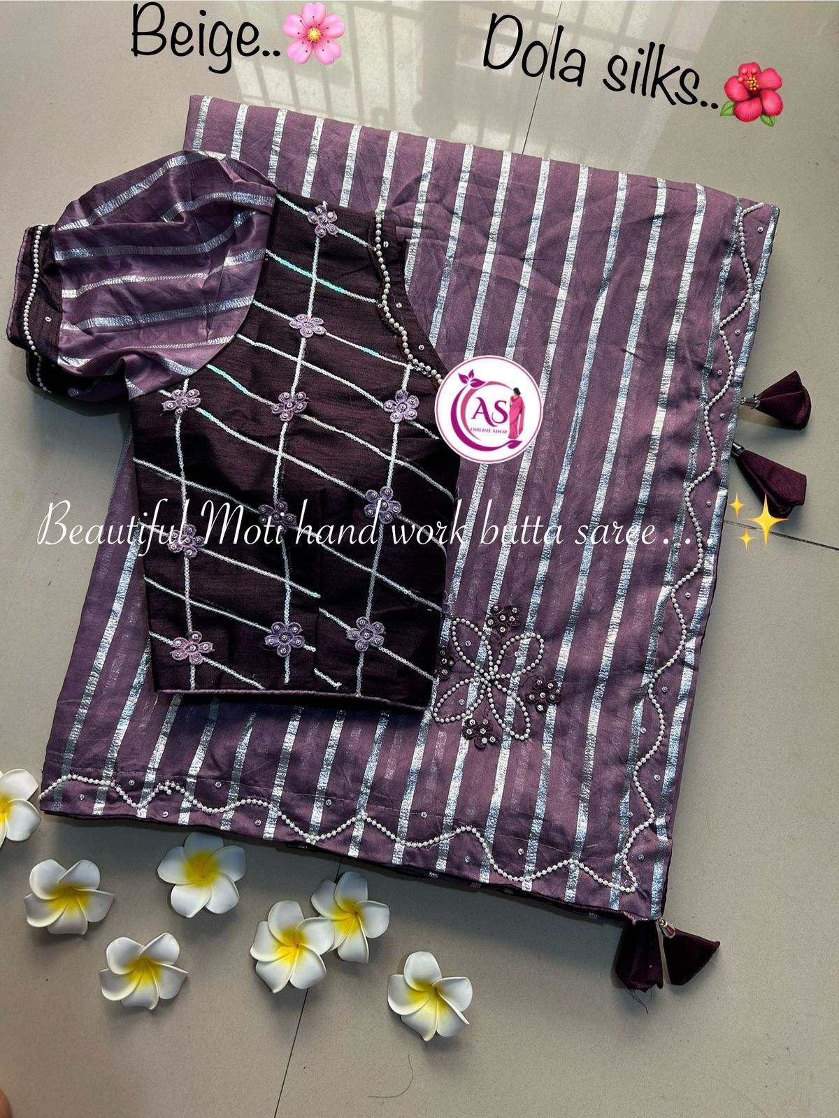 Kayatri New Chanderi Dola Silk Handwork Saree