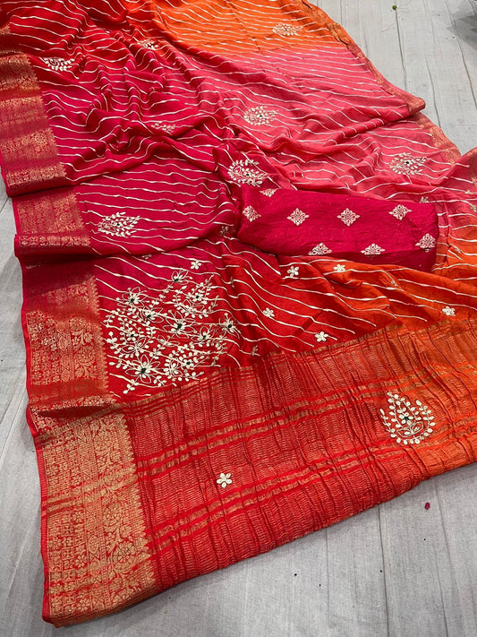 Kayatri New Designer Pure Rashiyan Dola Silk Saree