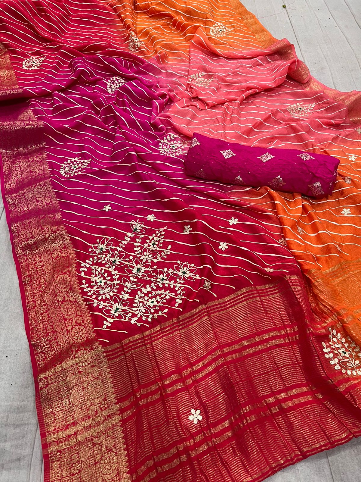 Kayatri New Designer Pure Rashiyan Dola Silk Saree