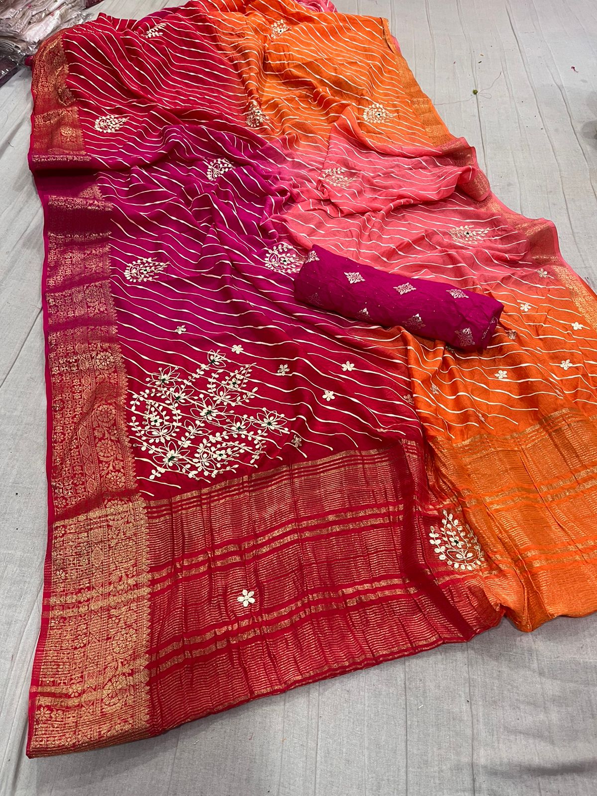 Kayatri New Designer Pure Rashiyan Dola Silk Saree