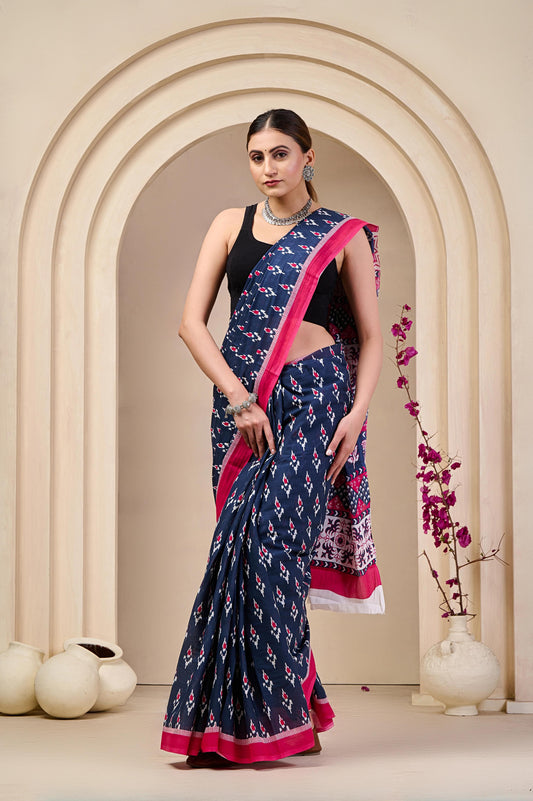 Kayatri New Designer Soft Pure Cotton Saree