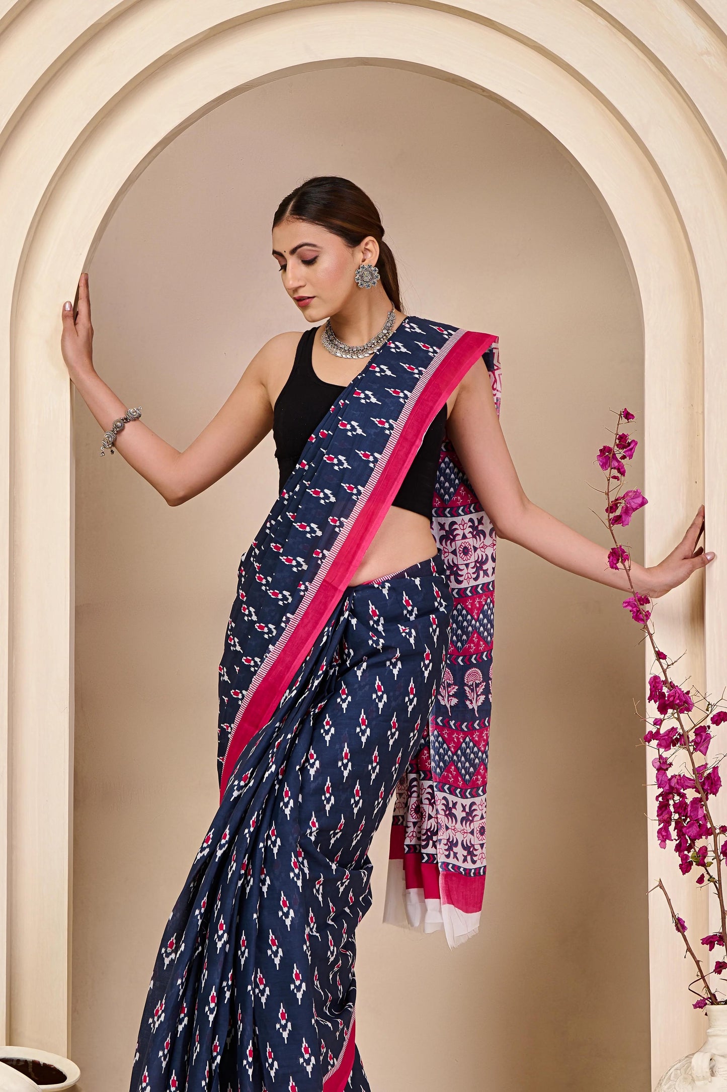 Kayatri New Designer Soft Pure Cotton Saree