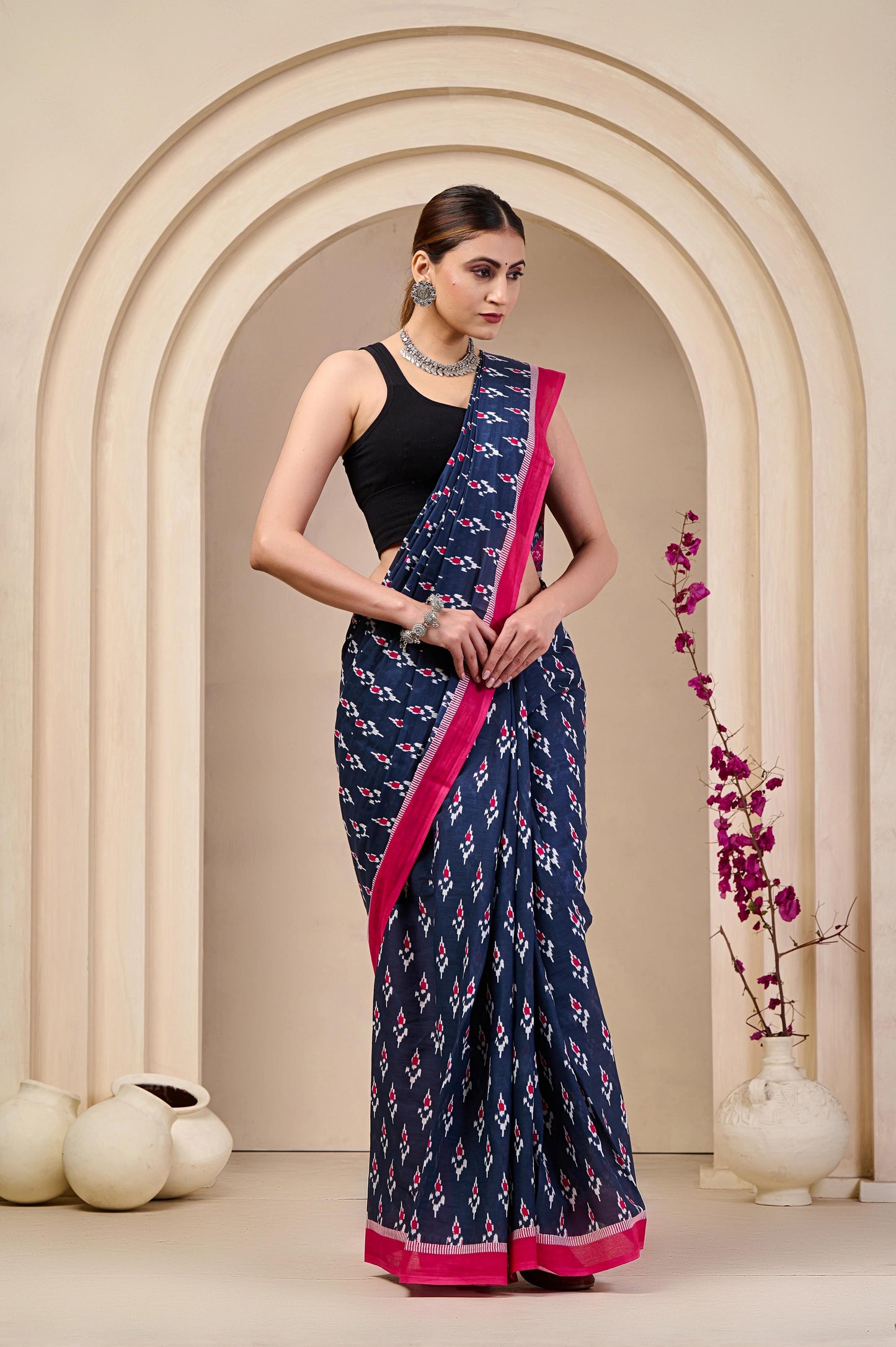 Kayatri New Designer Soft Pure Cotton Saree