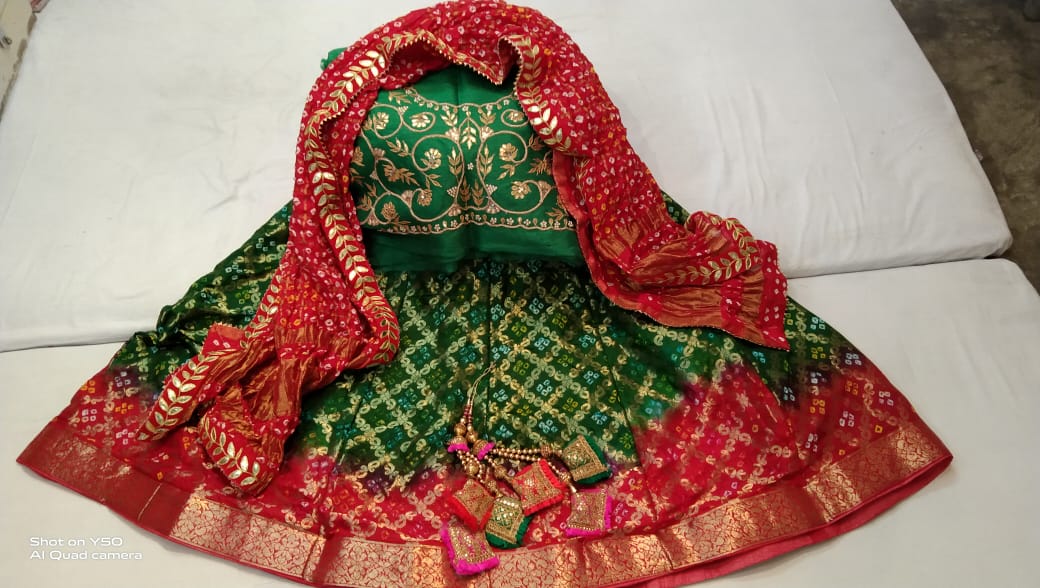 Kayatri New Pure Banarasi Ghatchola Silk Lehenga