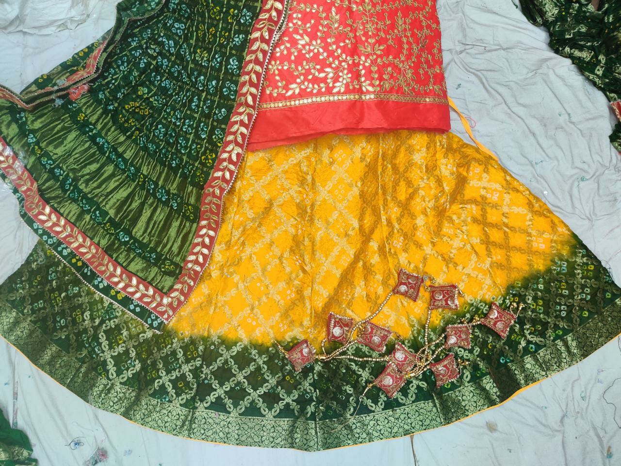 Kayatri New Pure Banarasi Ghatchola Silk Lehenga