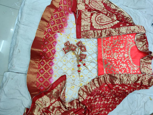 Kayatri New Pure Banarasi Ghatchola Silk Lehenga