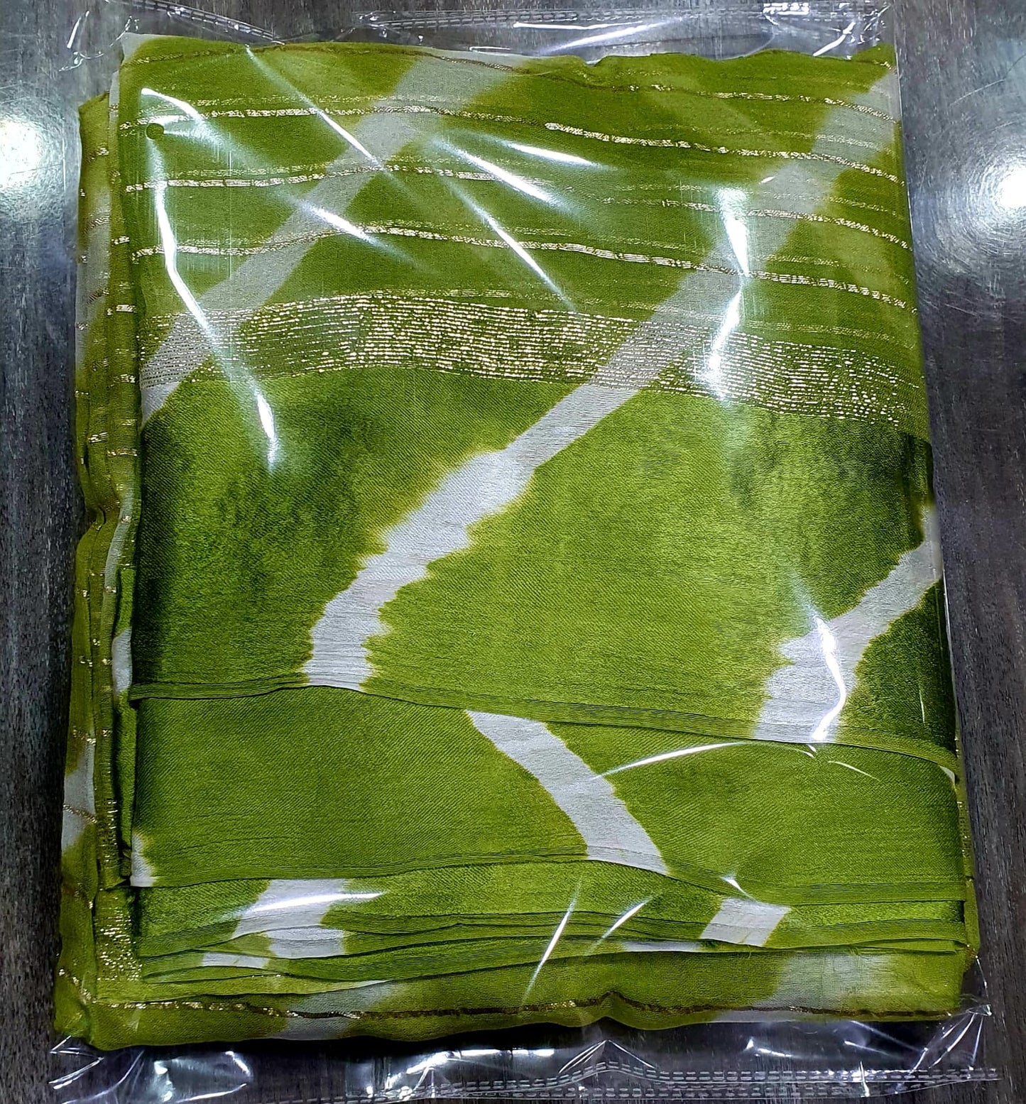 Kayatri New Pure Viscose Georgette Satan Patta Saree