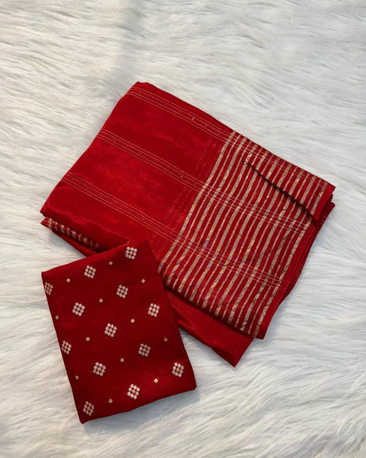 Kayatri New Designer Pure Chinon Saree
