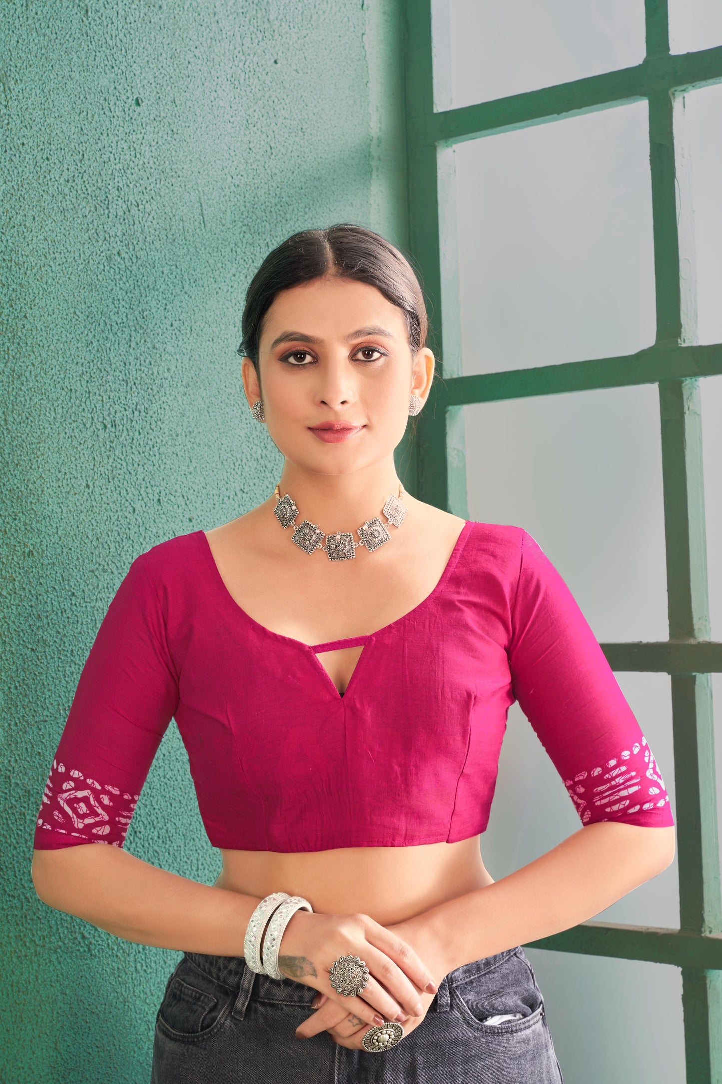 Kayatri New Soft Pure Cotton Block Print Saree
