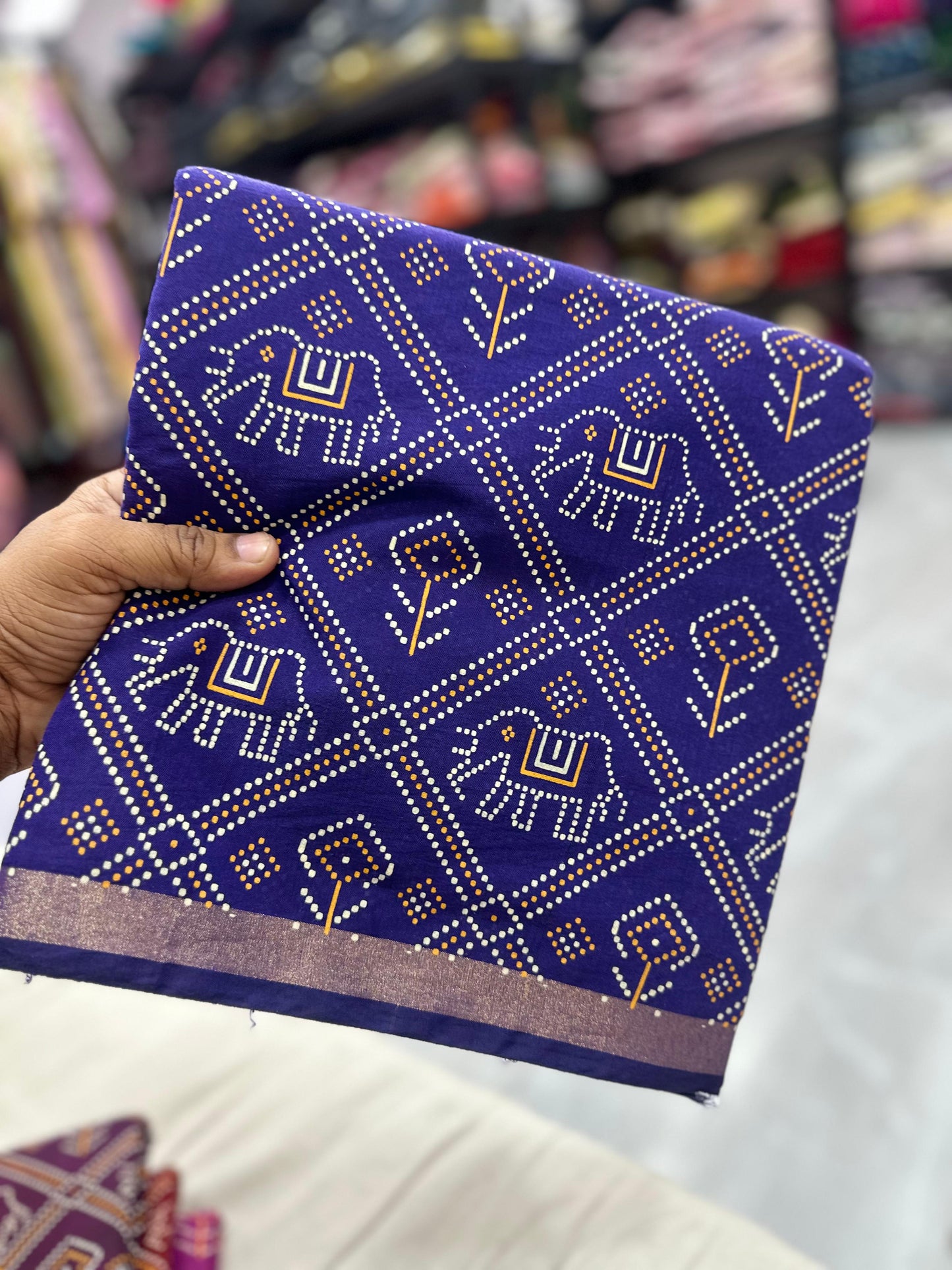 Kayatri Rajwadi Bandhani Collection Saree