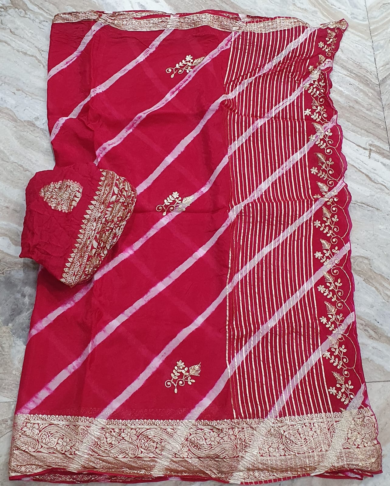 Kayatri Pure Organza Elegance with Banarasi Touch