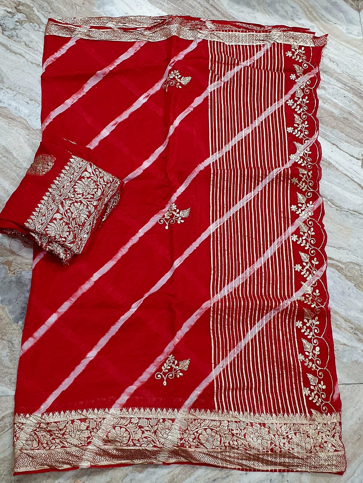 Kayatri Pure Organza Elegance with Banarasi Touch