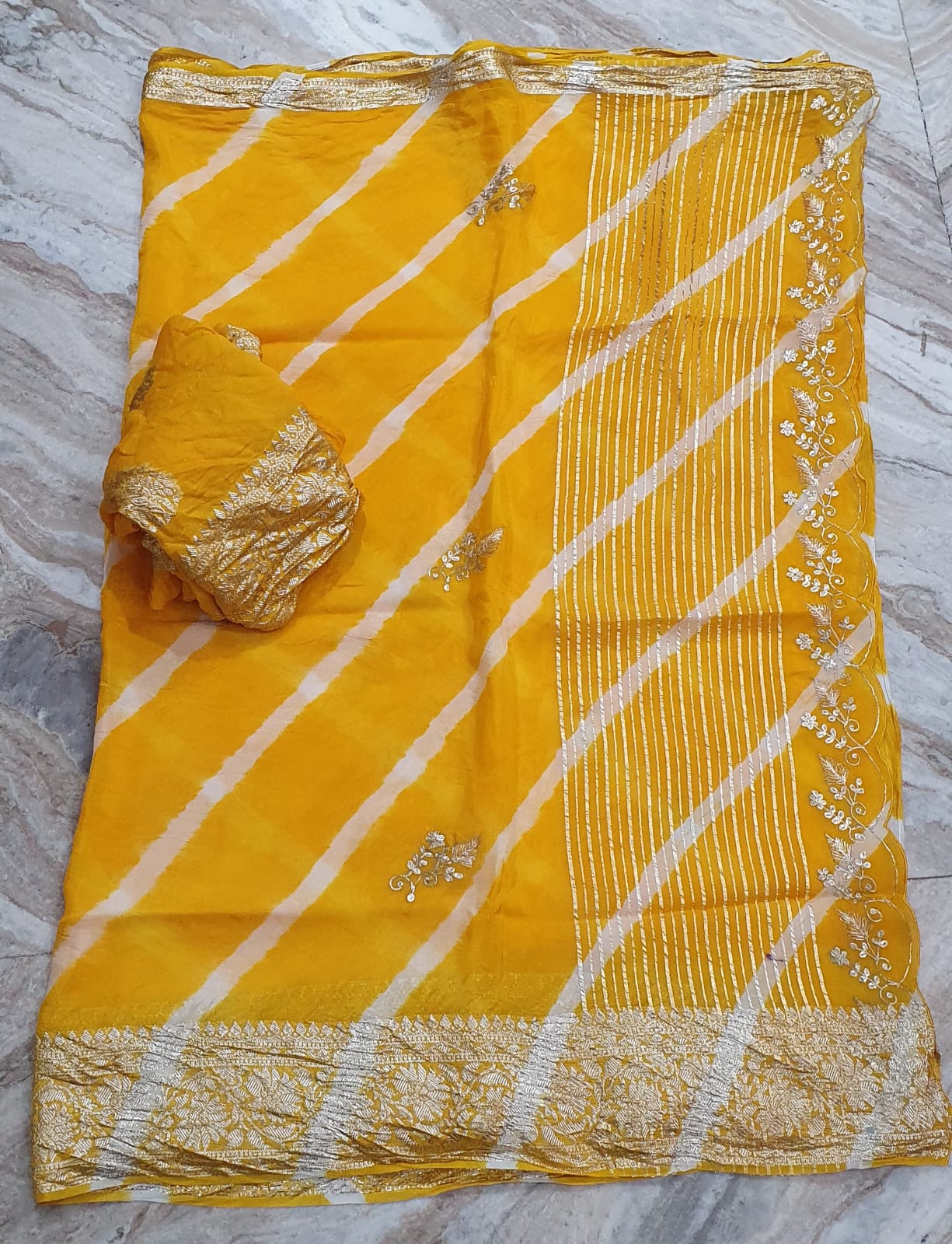 Kayatri Pure Organza Elegance with Banarasi Touch