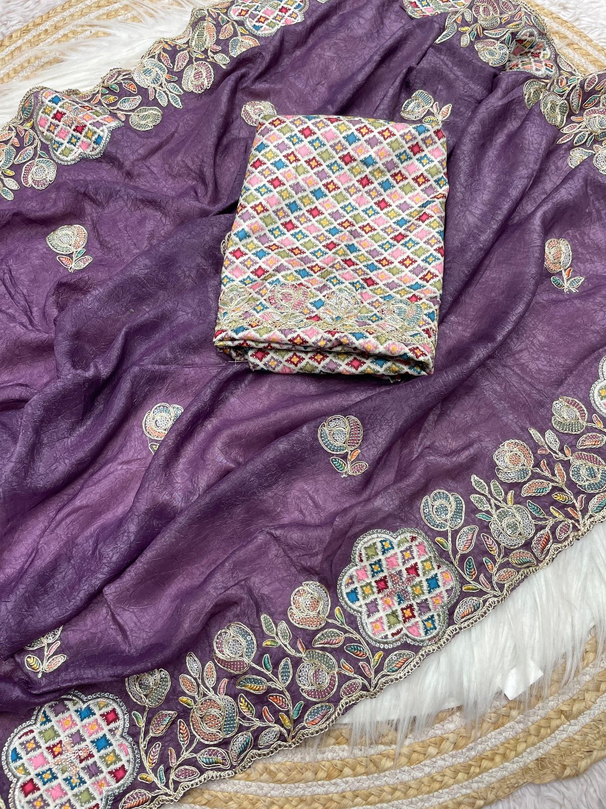 Kayatri New Print Presents New Bollywood Trending Design Saree
