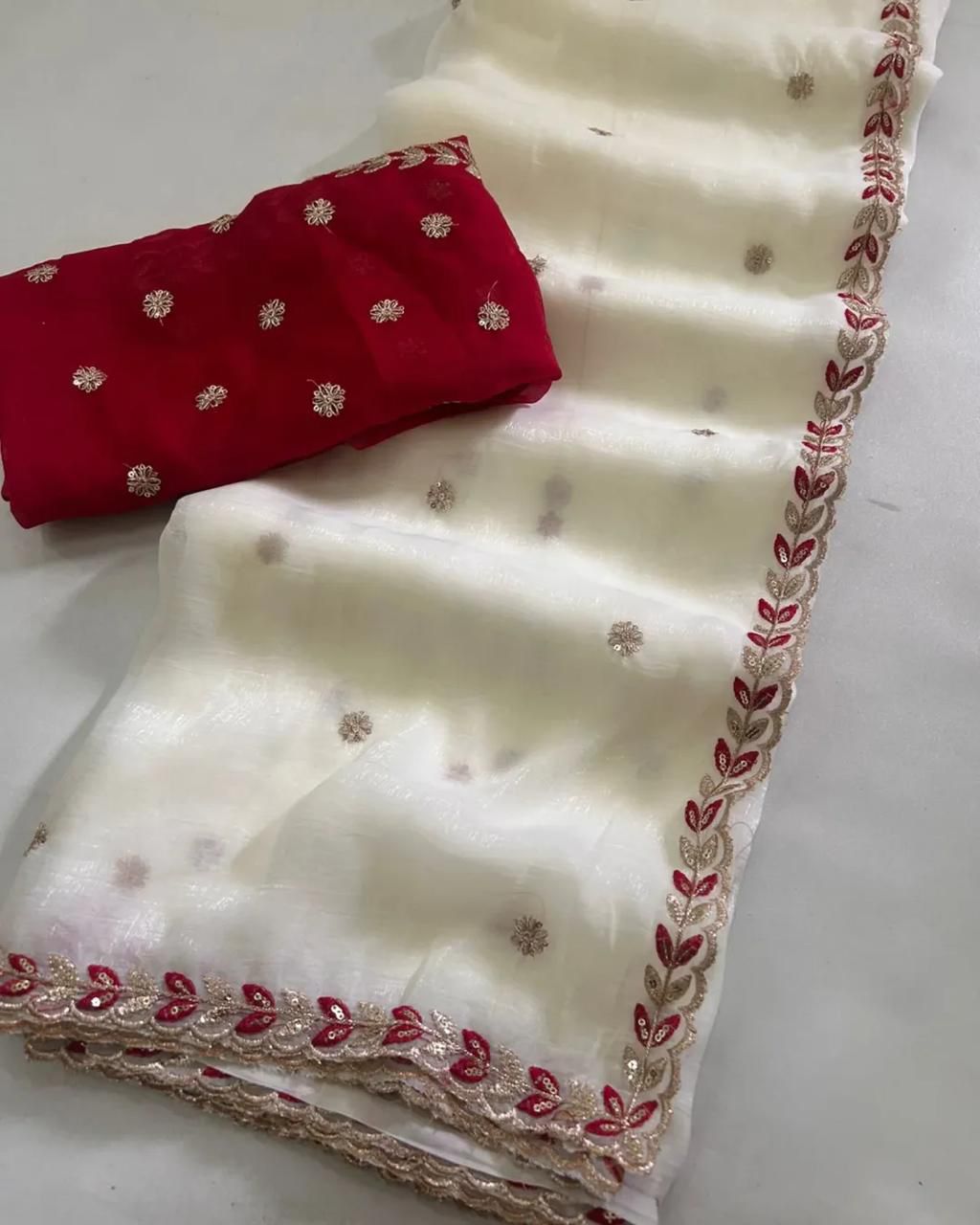 Kayatri New Churchy designer sequence and Multi work Saree