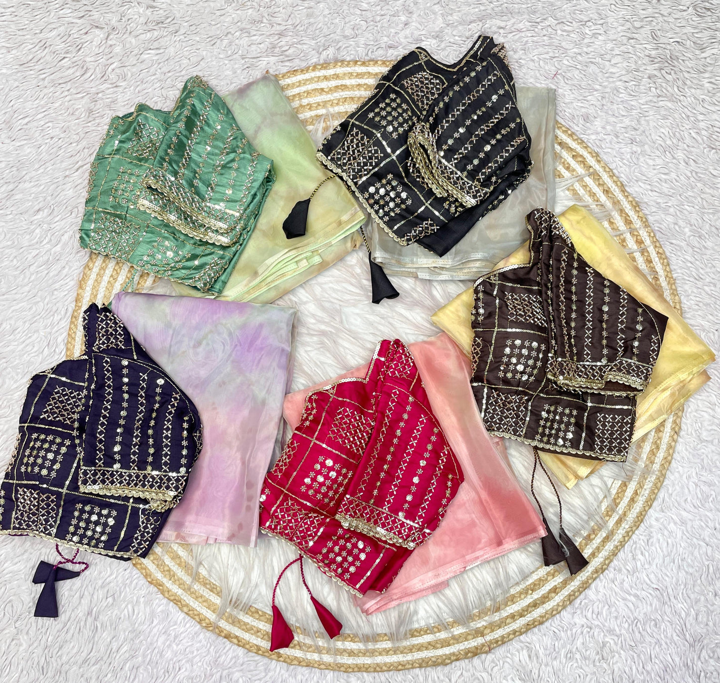 Kayatri New  Beautiful  Soft silk with discharge print Saree
