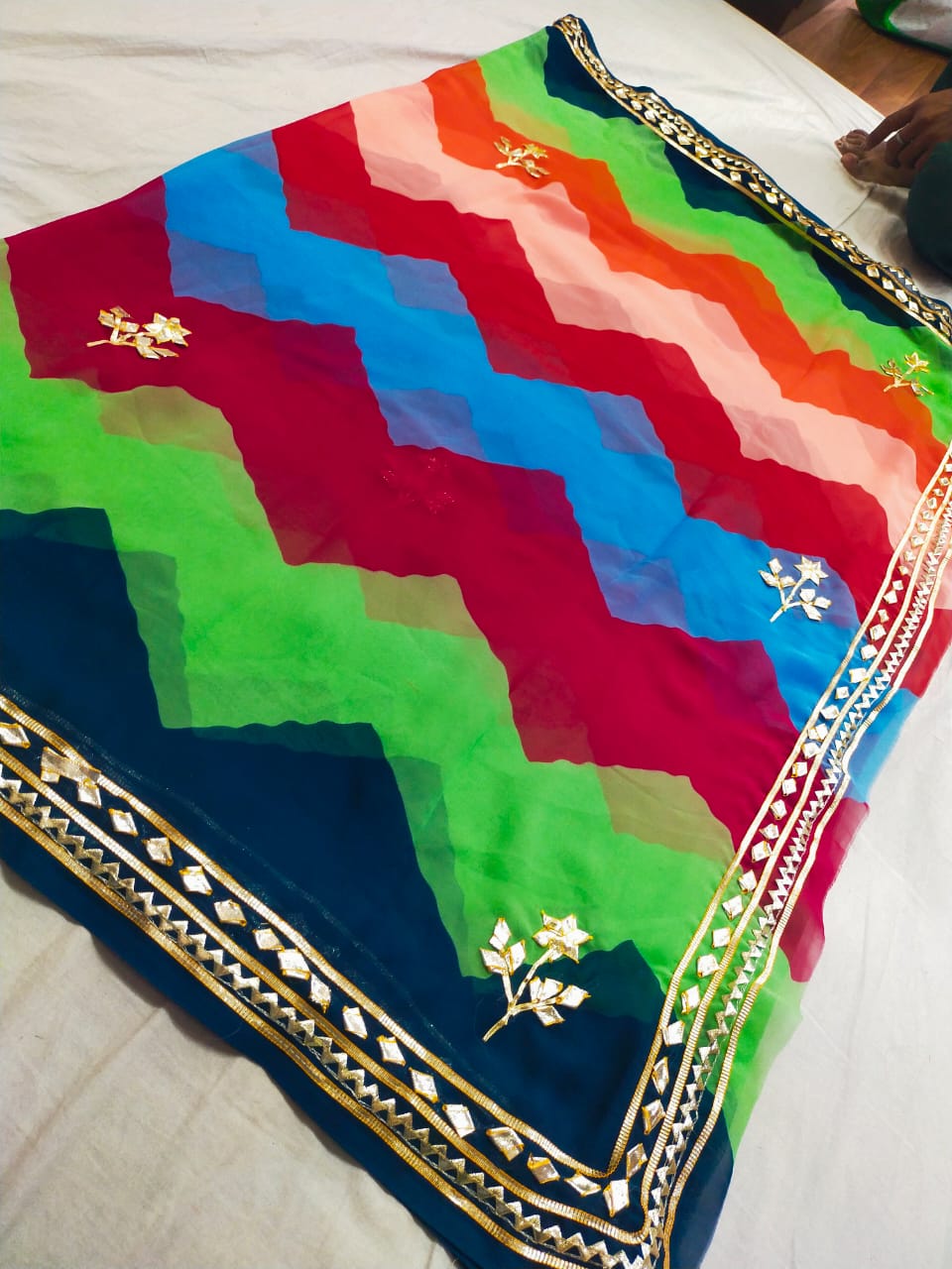 Kayatri New 60-60 Georgette fabric saree