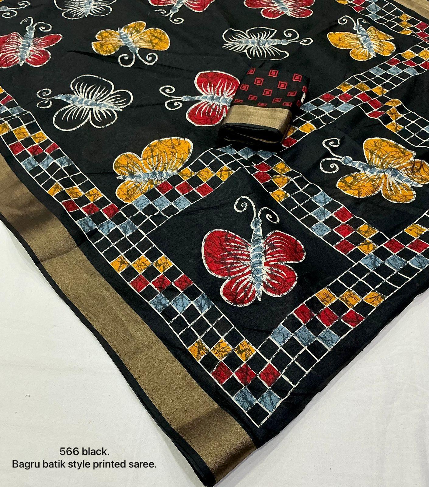 Kayatri New Soft cotton crape saree with zari pattu woven border saree