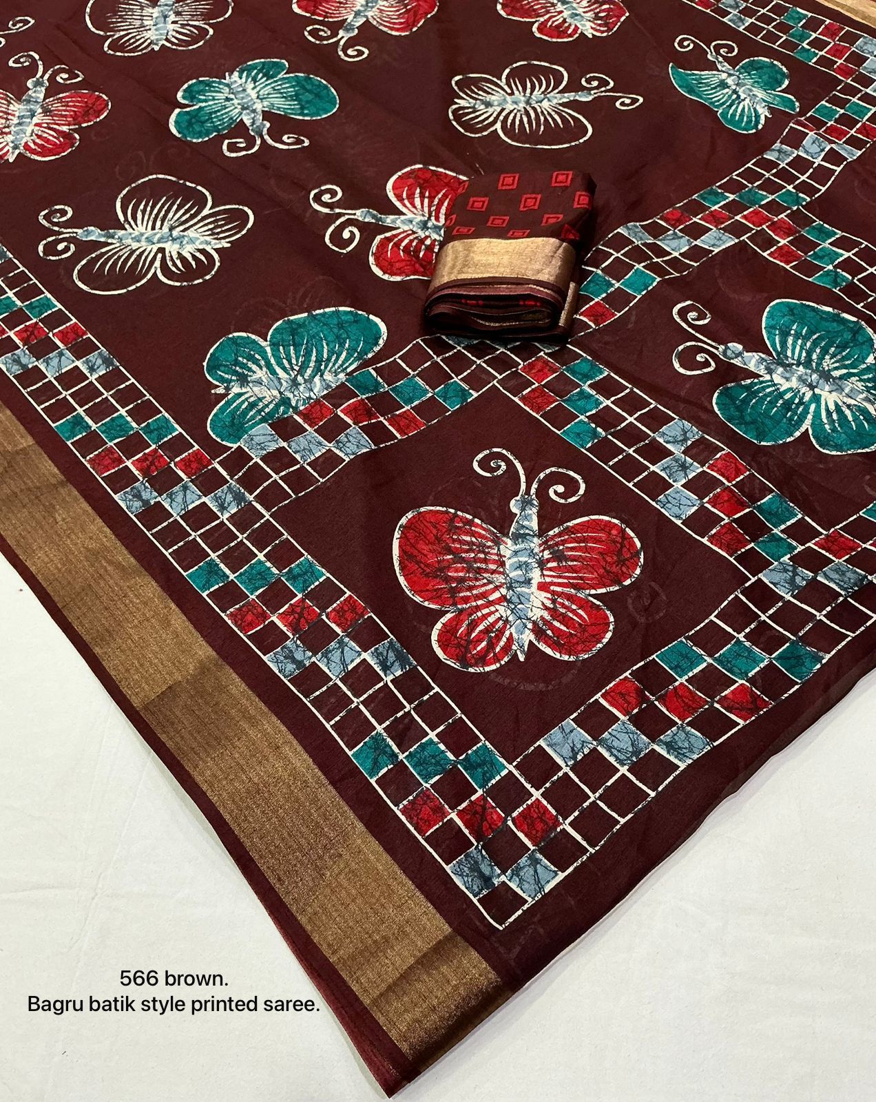 Kayatri New Soft cotton crape saree with zari pattu woven border saree