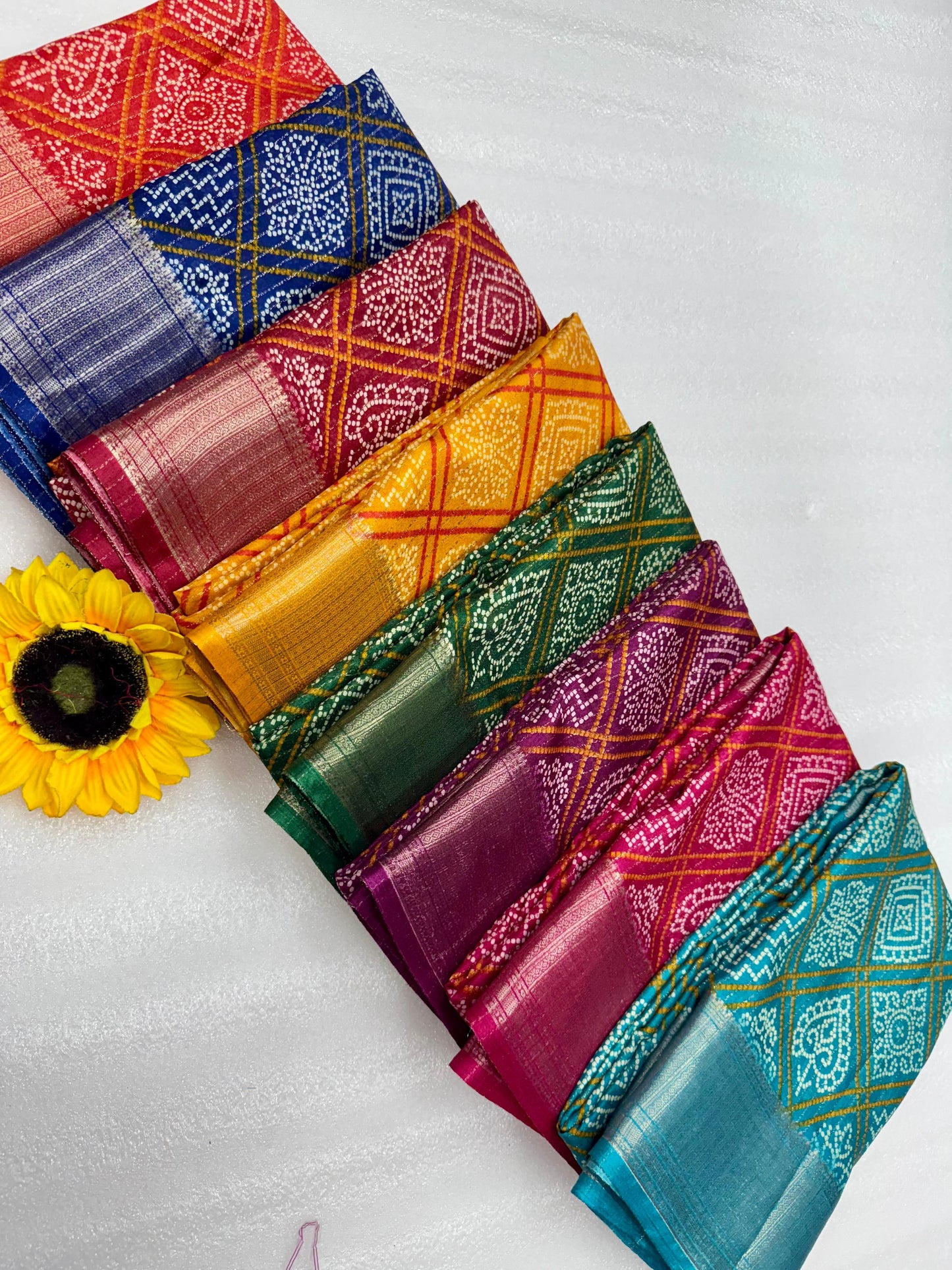Kayatri New Pure Dola silk with in all over saree boder same as originall boder only