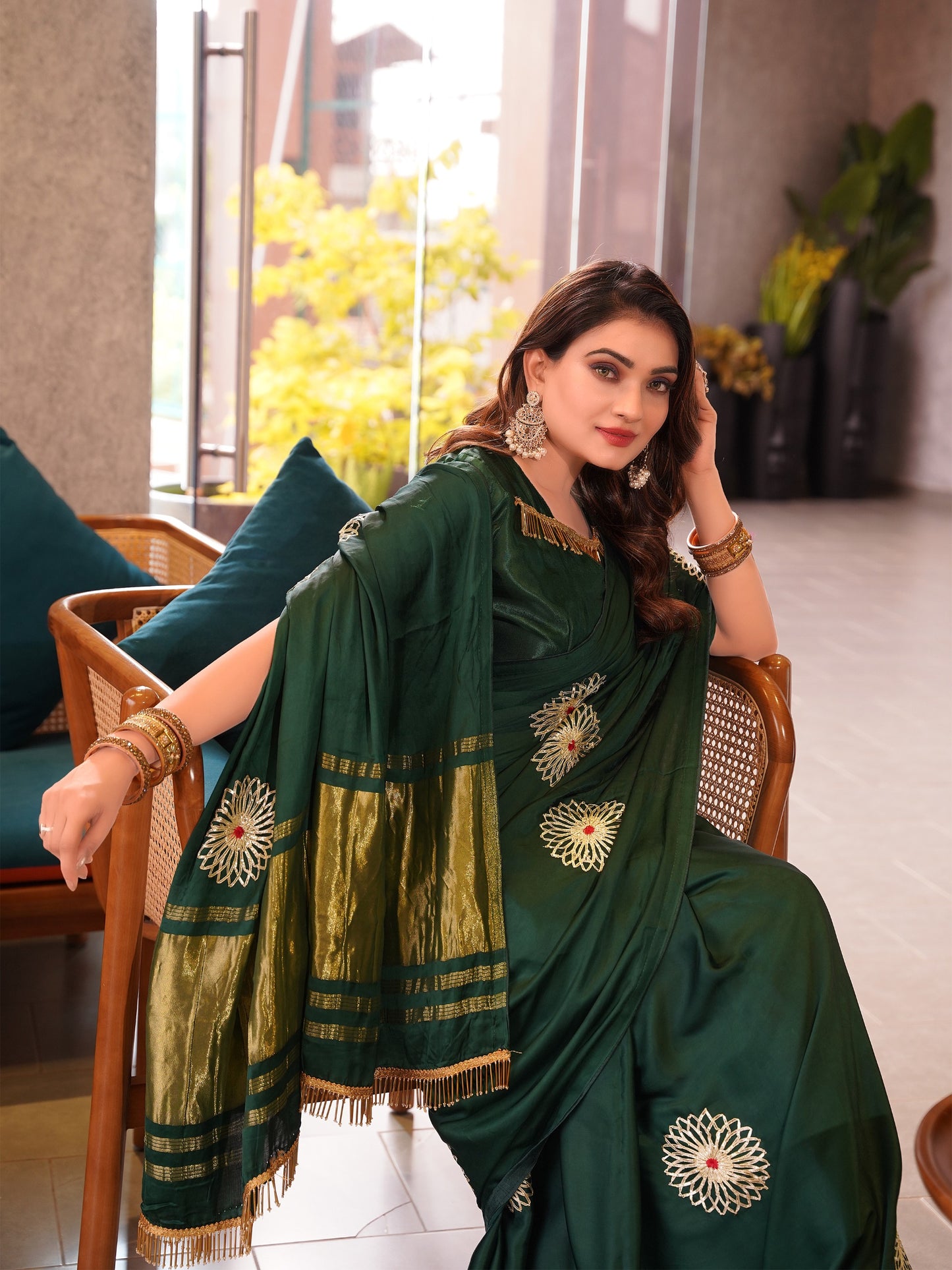 Kayatri New Gaji Silk Jaipuri Pure Saree