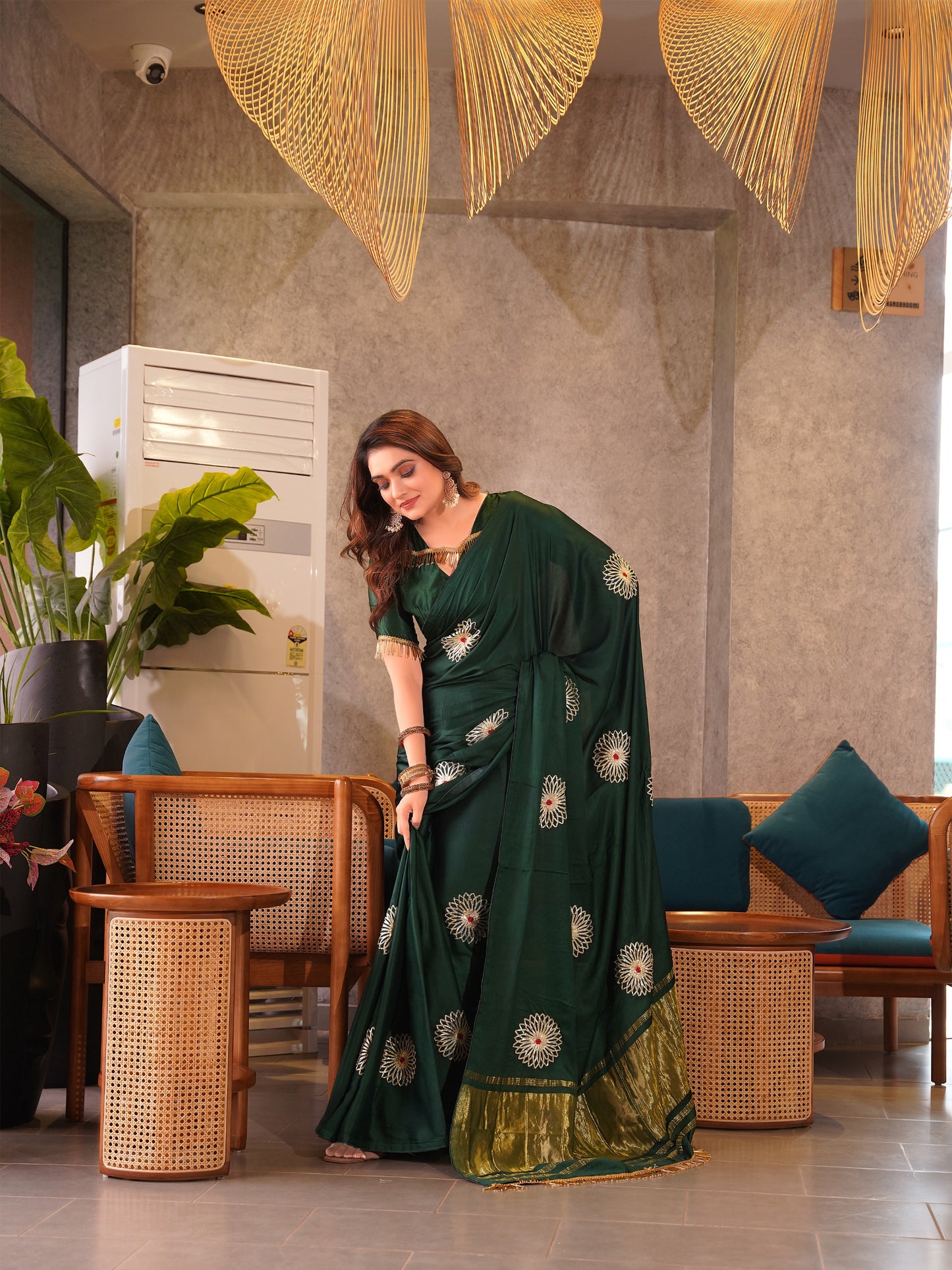 Kayatri New Gaji Silk Jaipuri Pure Saree