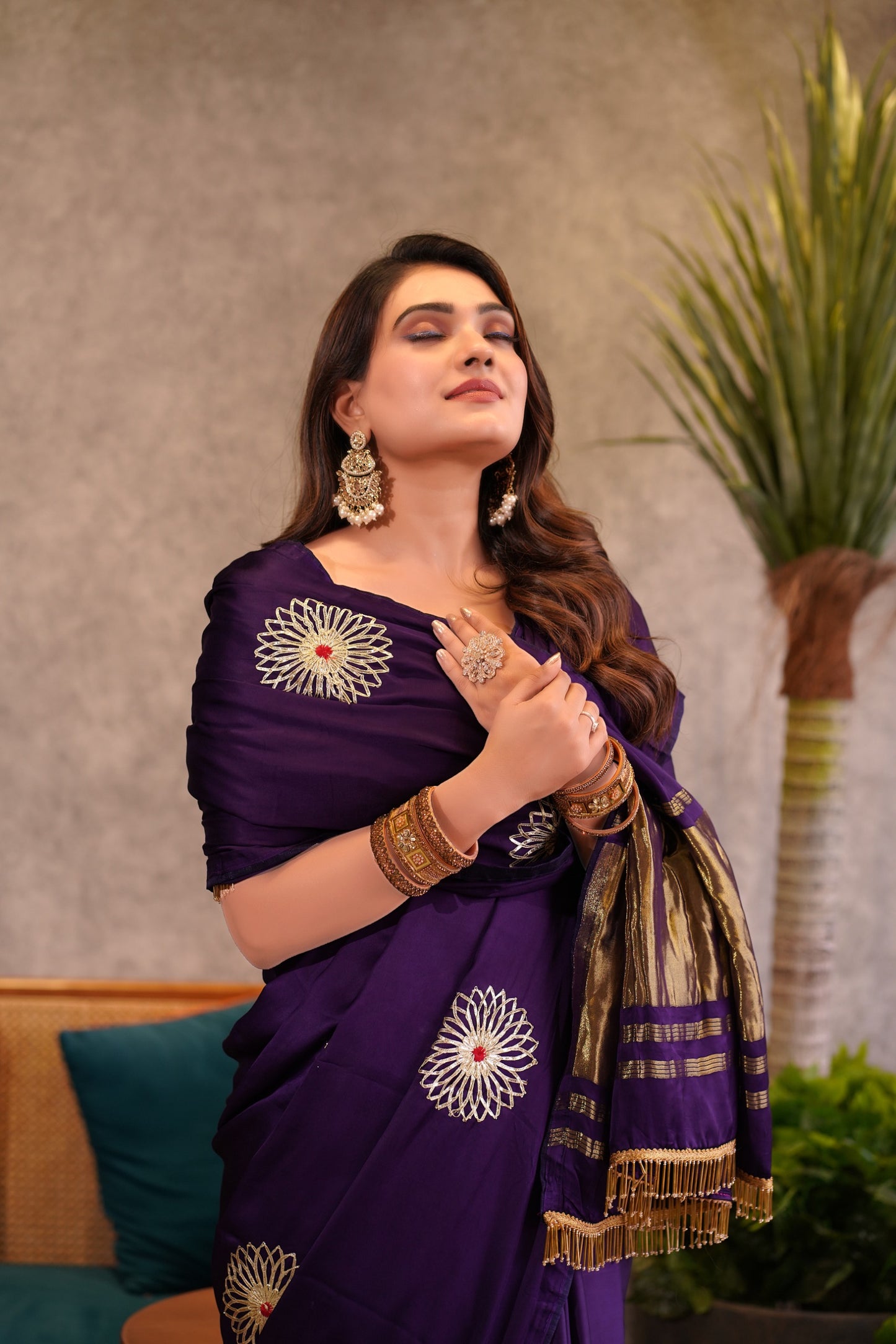 Kayatri New Gaji Silk Jaipuri Pure Saree