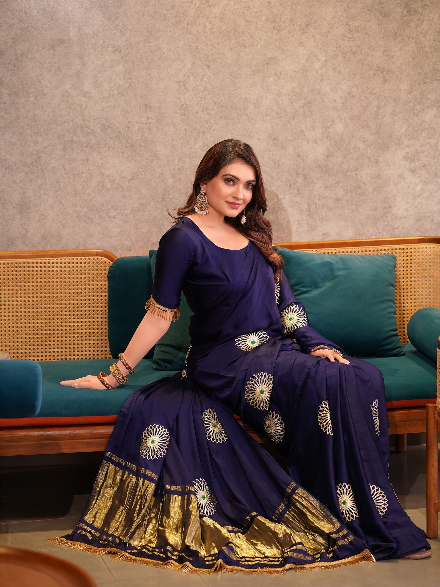 Kayatri New Gaji Silk Jaipuri Pure Saree