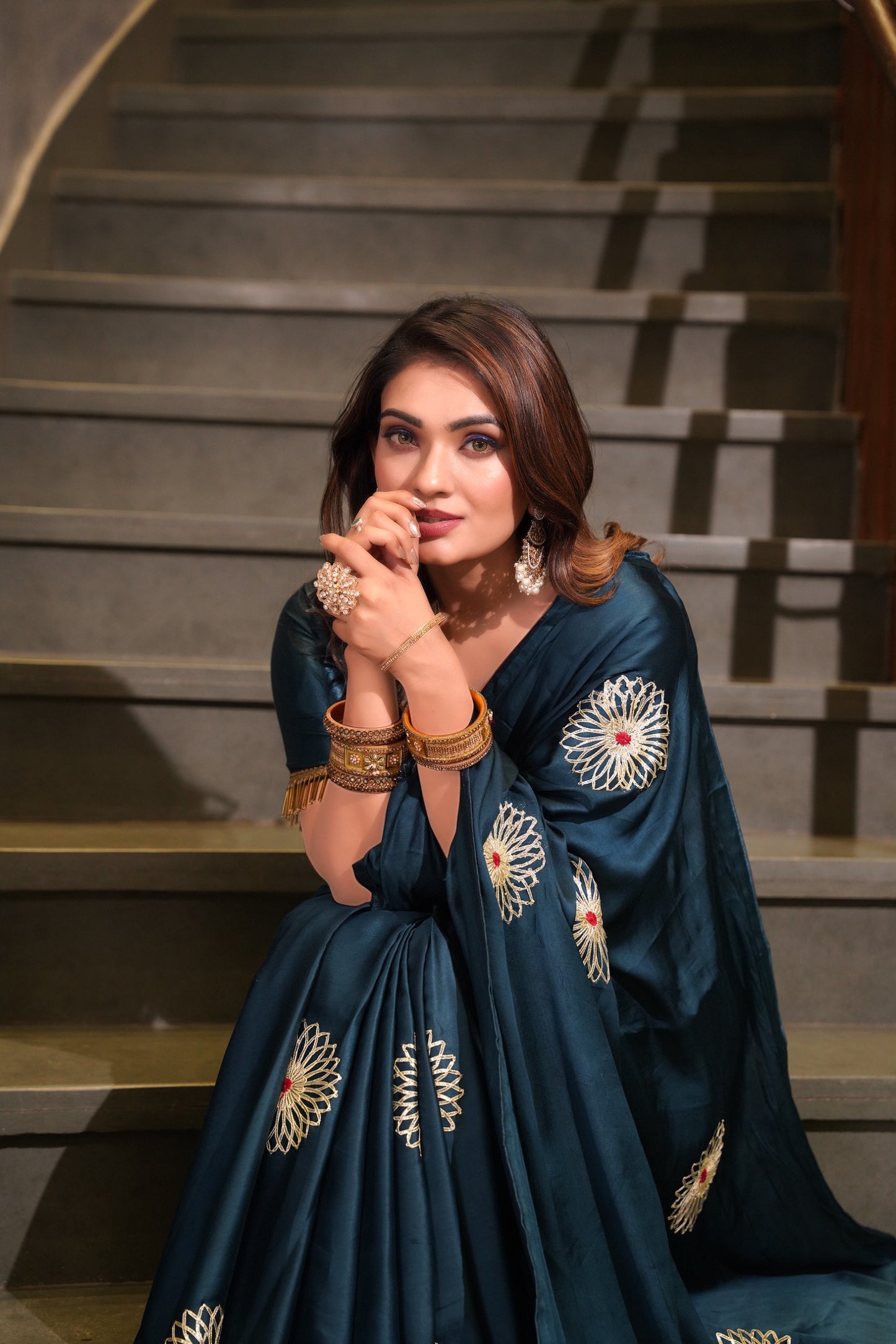 Kayatri New Gaji Silk Jaipuri Pure Saree