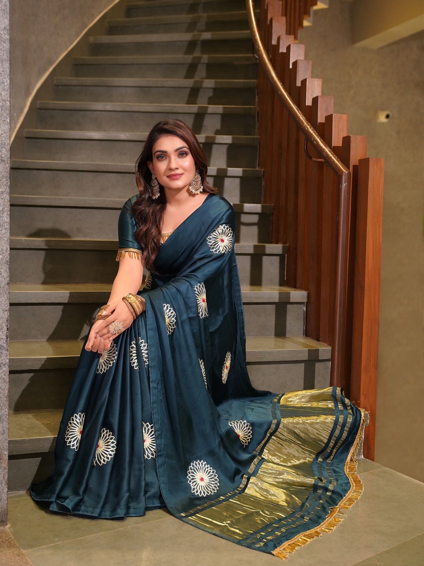 Kayatri New Gaji Silk Jaipuri Pure Saree