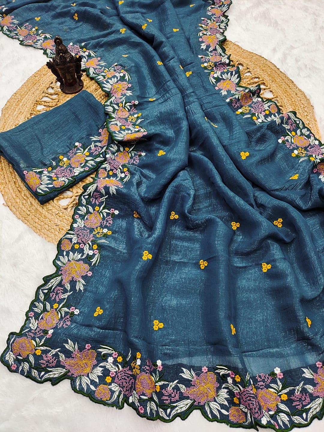 Kayatri New launch designer saree