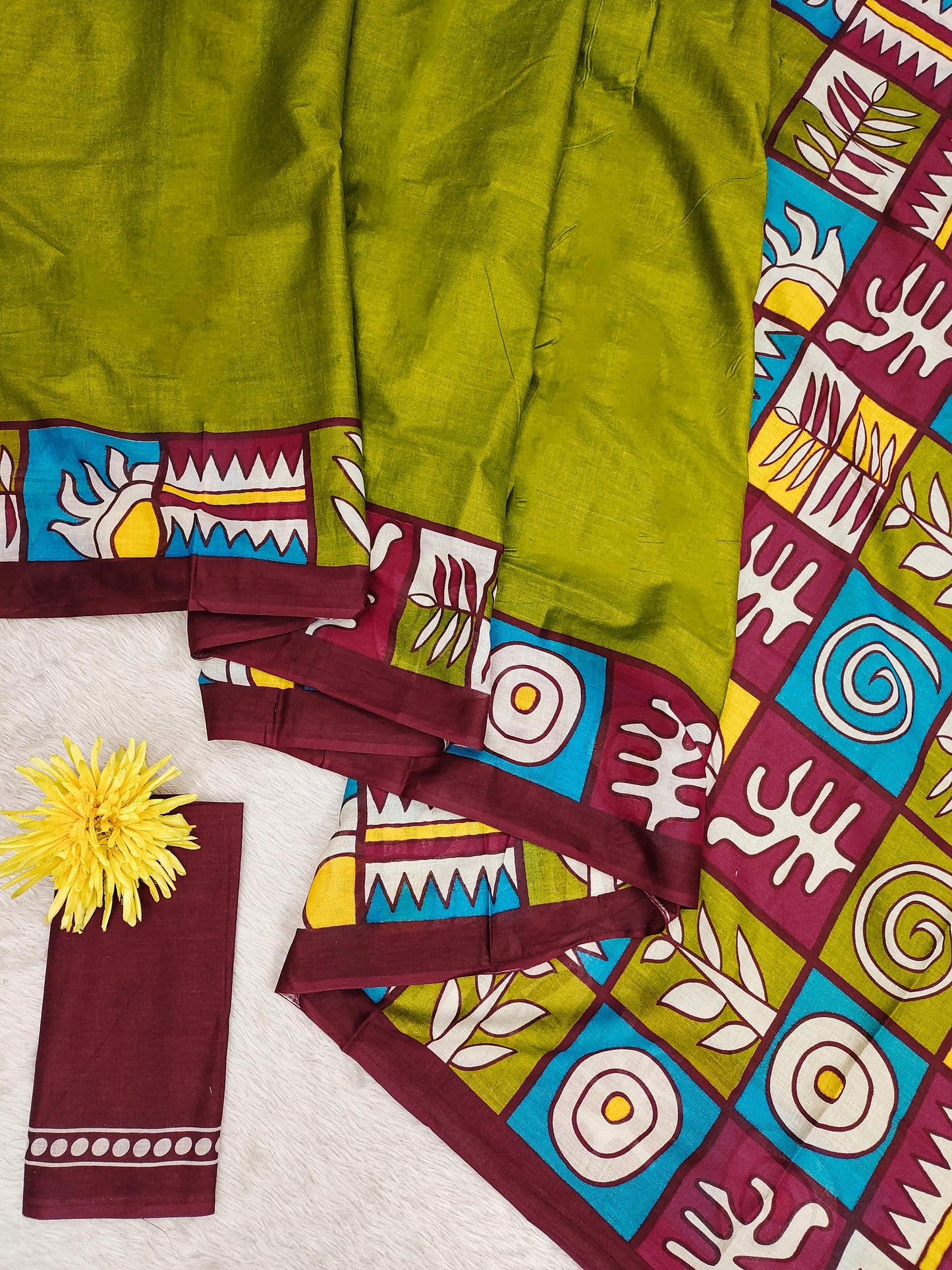 Kayatri New BAGRU BLOCK PRINT  MULMUL COTTON SAREES