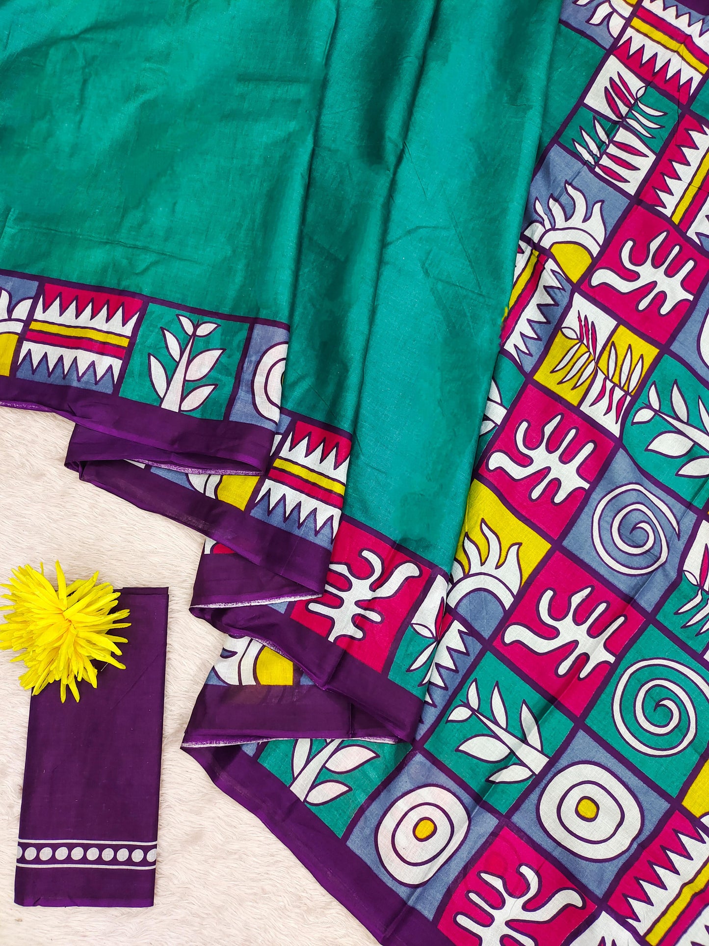 Kayatri New BAGRU BLOCK PRINT  MULMUL COTTON SAREES
