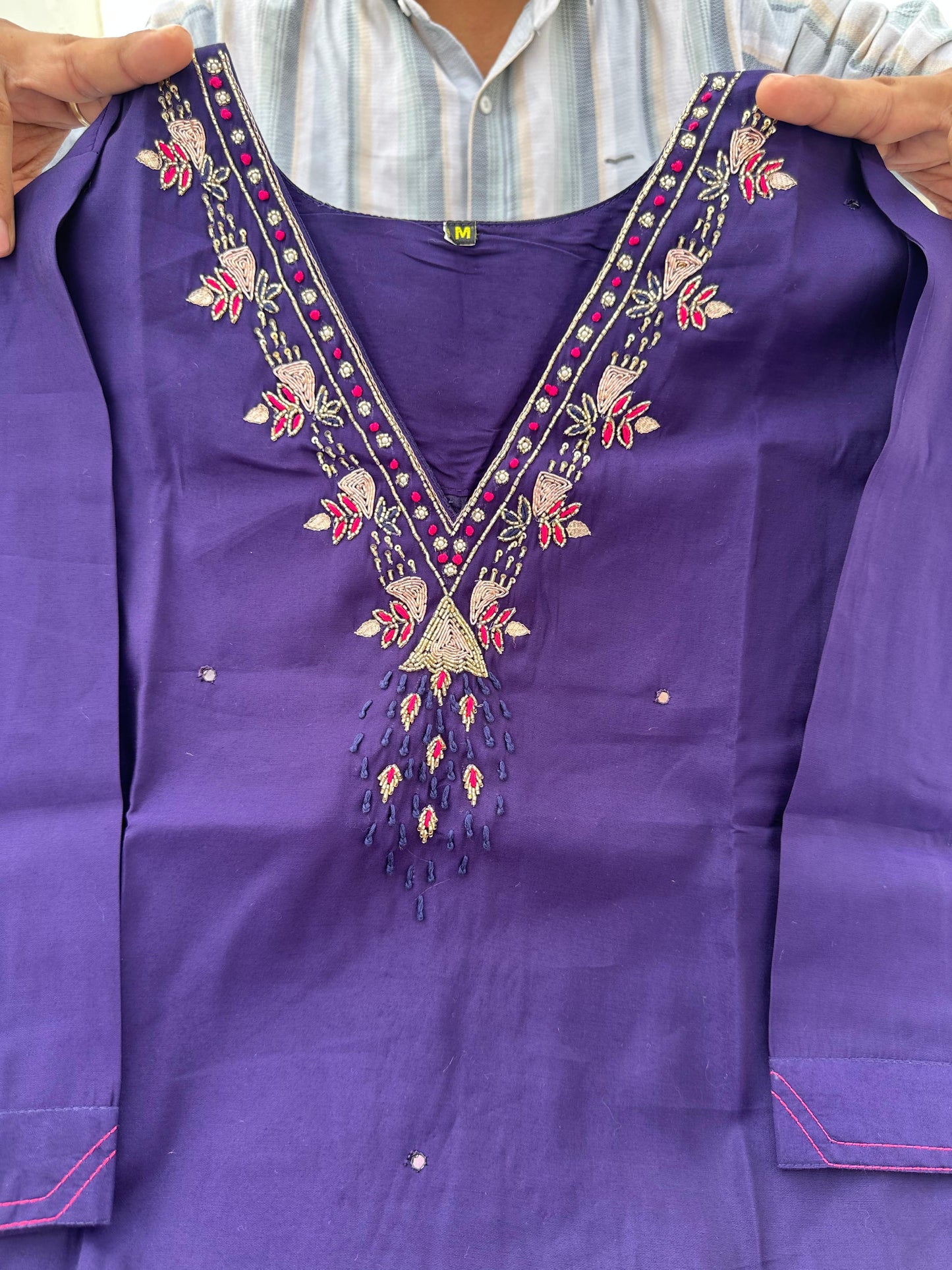 Kayatri New Roman silk With Cotton Suit