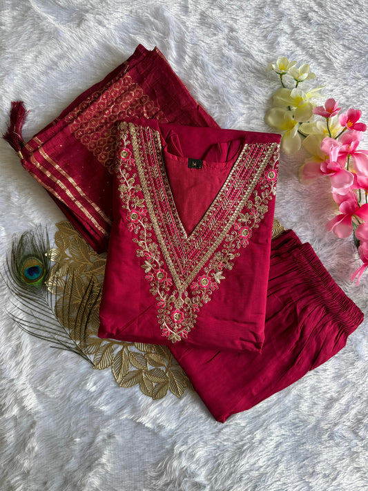 Kayatri New Designers Roman Silk Suit