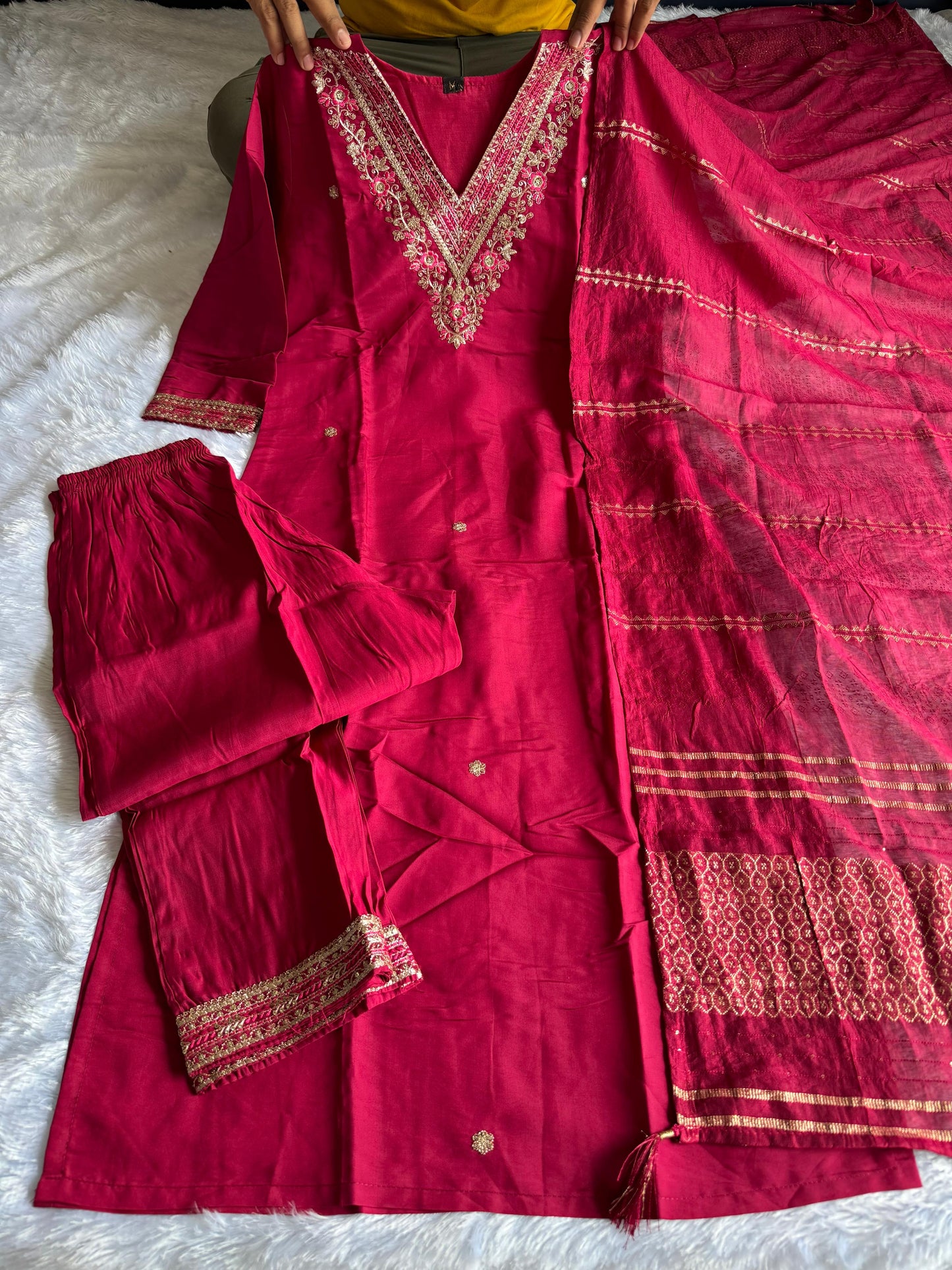 Kayatri New Designers Roman Silk Suit