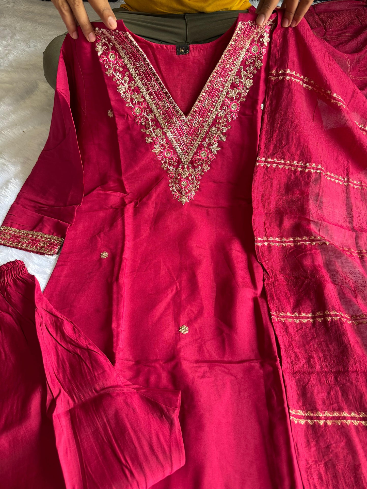 Kayatri New Designers Roman Silk Suit