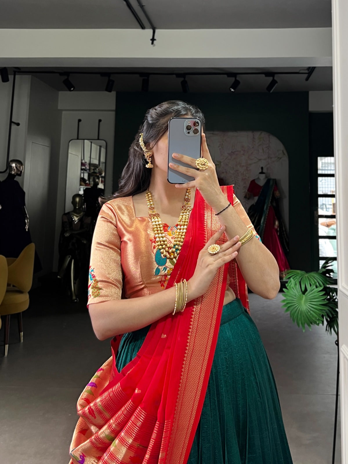 Kayatri New Vichitra Silk Paithani lehengas that speak