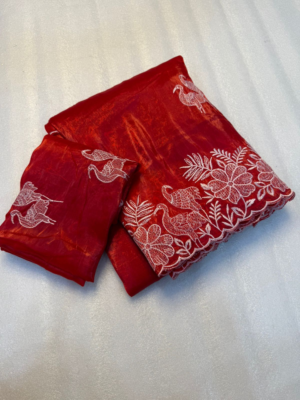 Kayatri New  Beautiful Premium Quality soft gold crush Designer Saree
