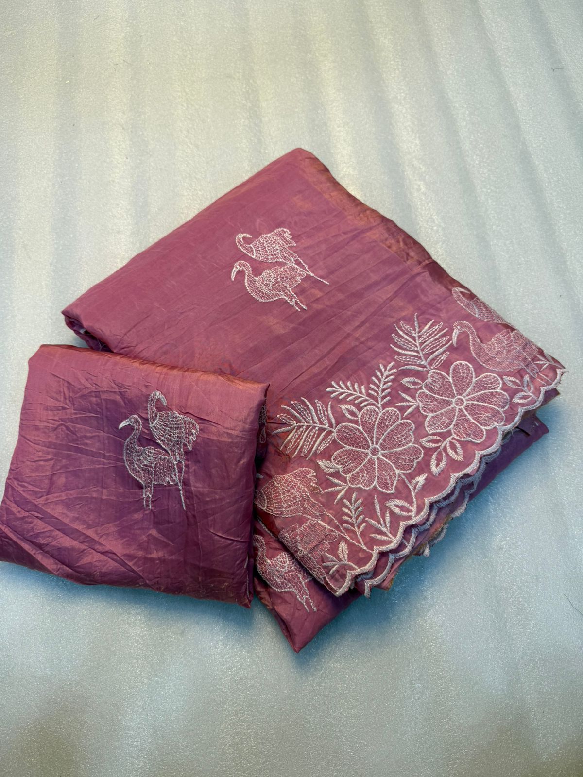 Kayatri New  Beautiful Premium Quality soft gold crush Designer Saree