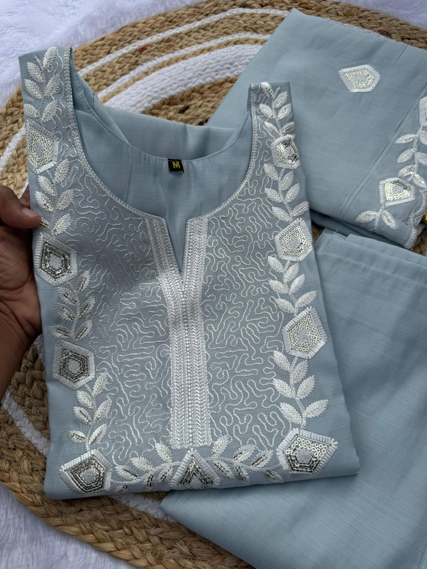 Kayatri New Roman silk With Cotton Suit