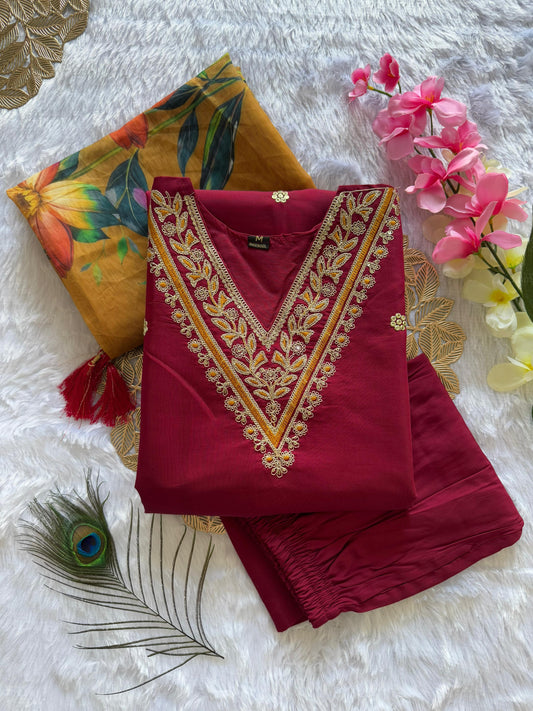 Kayatri New Designers Roman Silk Suit