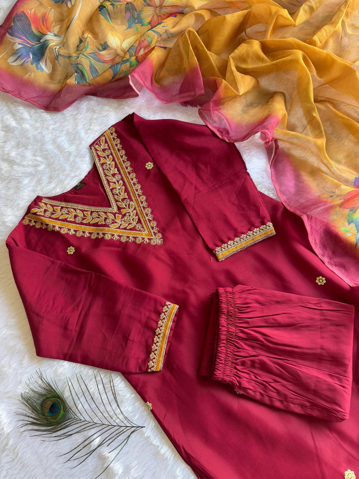 Kayatri New Designers Roman Silk Suit