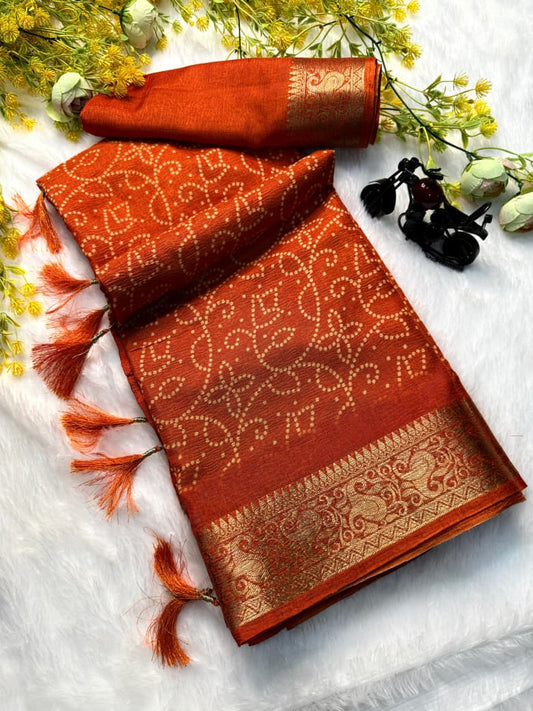 Kayatri New Premium crave crush saree  Original saree only same boder saree