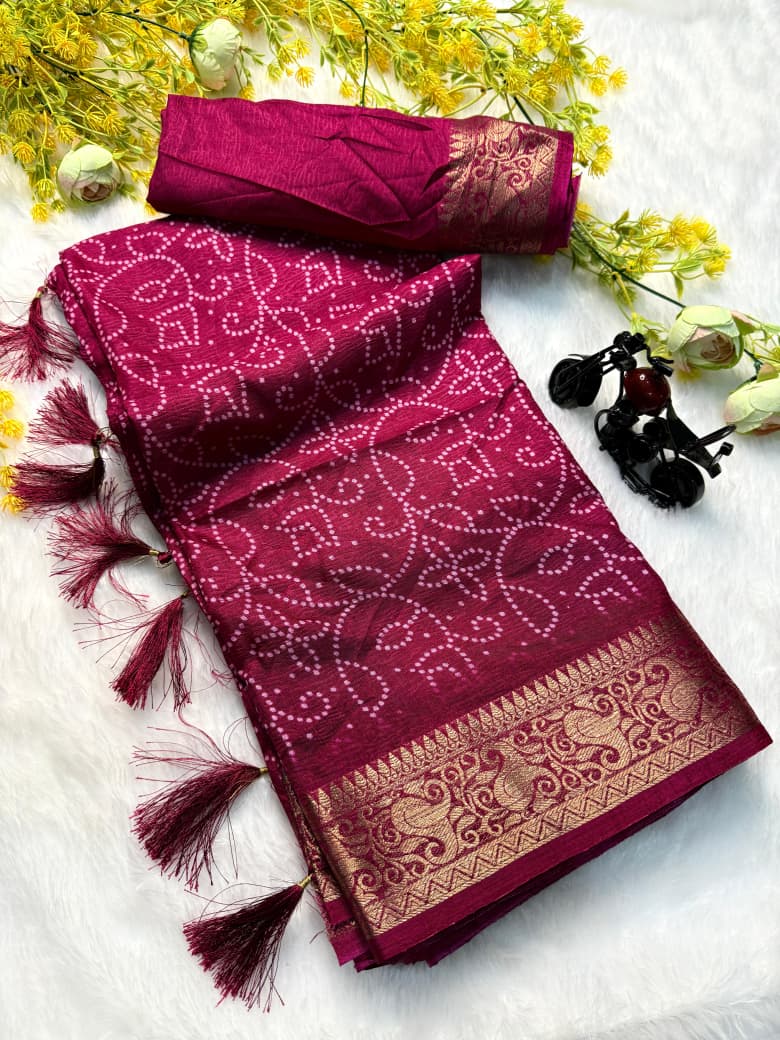 Kayatri New Premium crave crush saree  Original saree only same boder saree